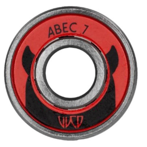 Skate Bearing Abec-7 8-Pack red
