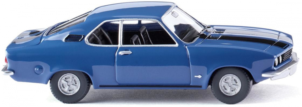 WIKING miniatúrne auto Opel Manta A 1:87 modré