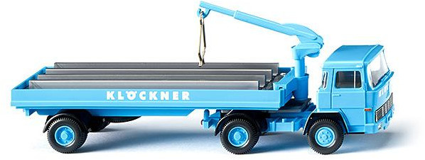 WIKING miniatúrne nákladné auto 1Mag. 135 D 11 FS:87 sivo/biela