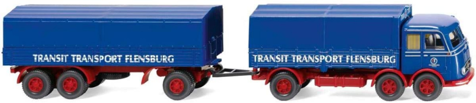 WIKING miniature truck 1MB LP 333 train:87 blue