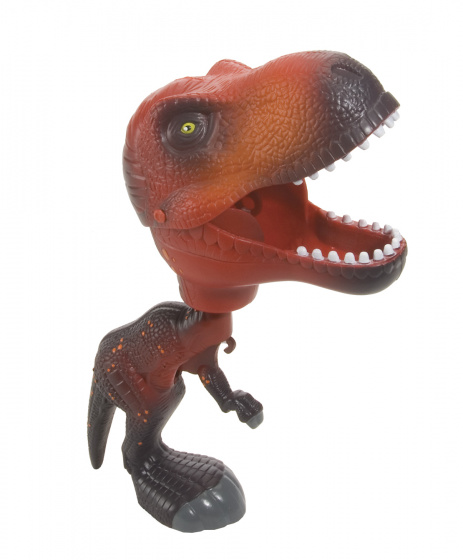 Wild Republic dinosaurus t rex junior 24,1 cm rood/zwart