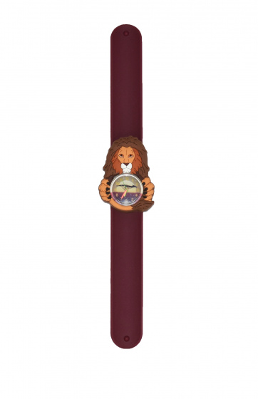 watch lion junior 22,5 cm silicone brown