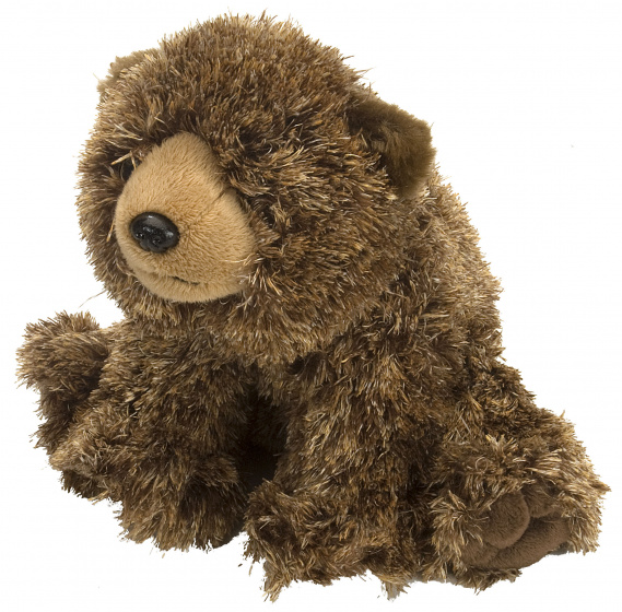 Wild Republic knuffel beer junior 20 cm pluche bruin
