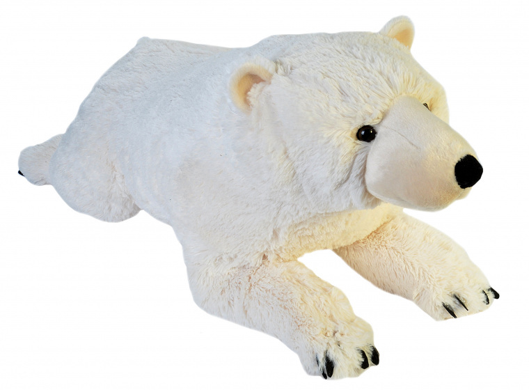 Wild Republic plyšový ľadový medveď junior 76 cm biely