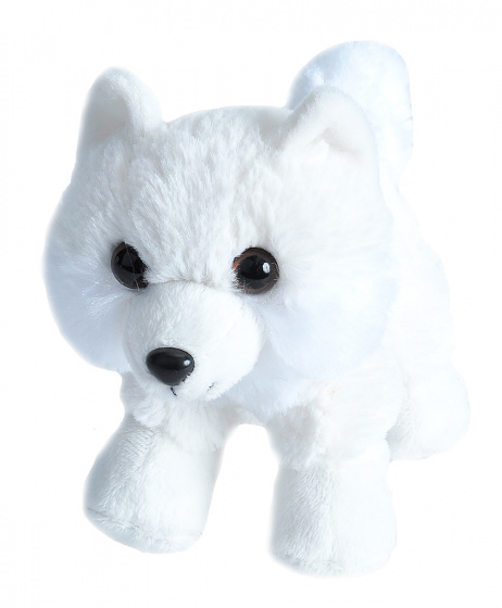 cuddly polar fox junior 18 cm plush white