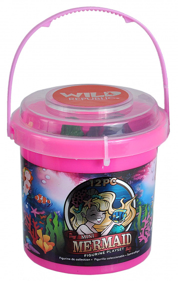 Wild Republic mini speelset mermaid meisjes 12 delig