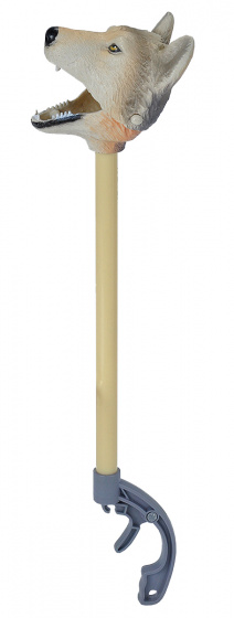 chápadlo vlk junior 29 cm hnedé