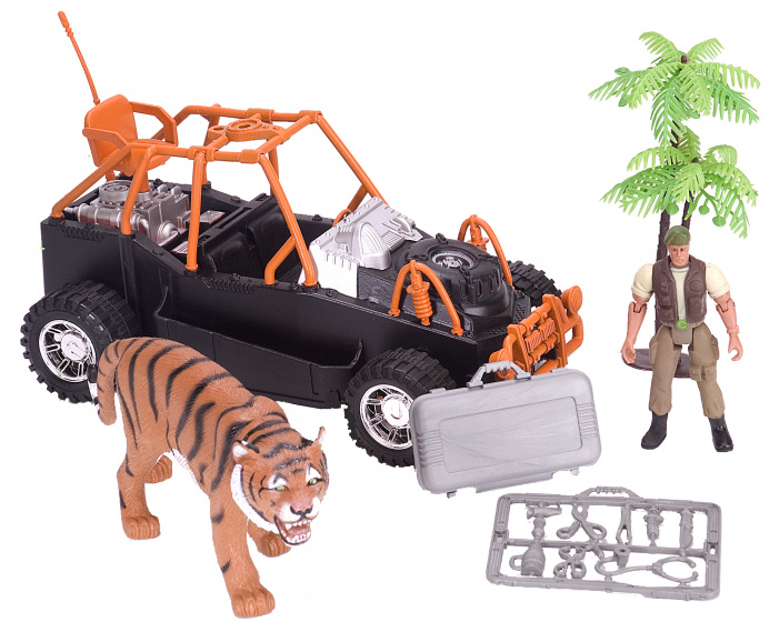 Wild Republic speelset tiger rescue junior 6 delig