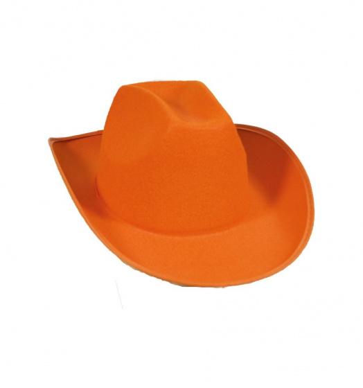 Witbaard kovbojský klobúk Dallas 60 cm filc oranžový