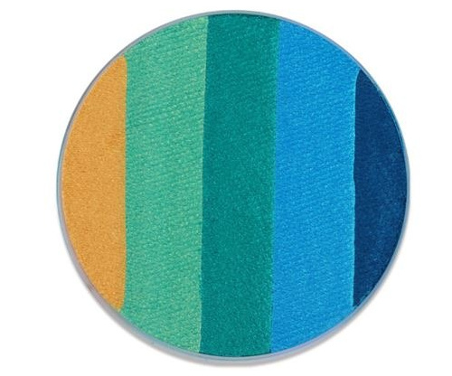 Witbaard makeup sada Emerald 6 cm akvarel 5 farieb