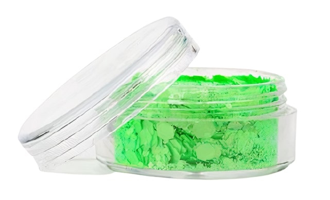 Witbaard makeup Chunky Glitter 8 ml fluorescenčná zelená