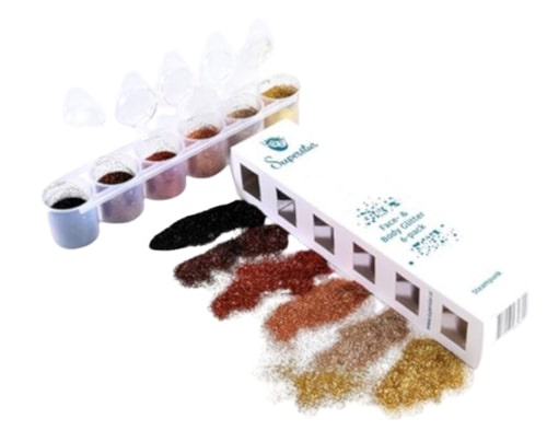 Witbaard makeup Chunky Glitter 90 ml Steampunk 6-dielny