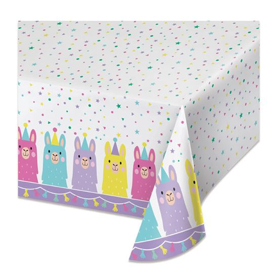 Witbaard obrus Lama 137 x 259 cm biely