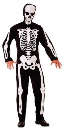 Witbaard kostýmová kombinéza polyesterová kostra čierna/biela veľkosť M/L