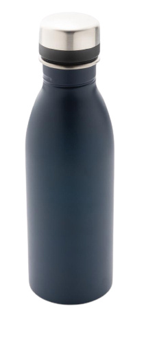 drinking bottle 37 cm stainless steel dark blue 500 ml