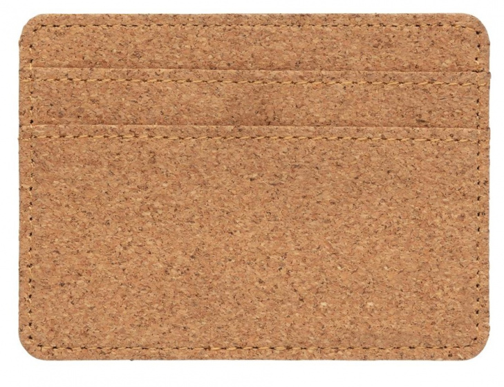 card holder Rfid 10.2 x 7.6 cm cork brown