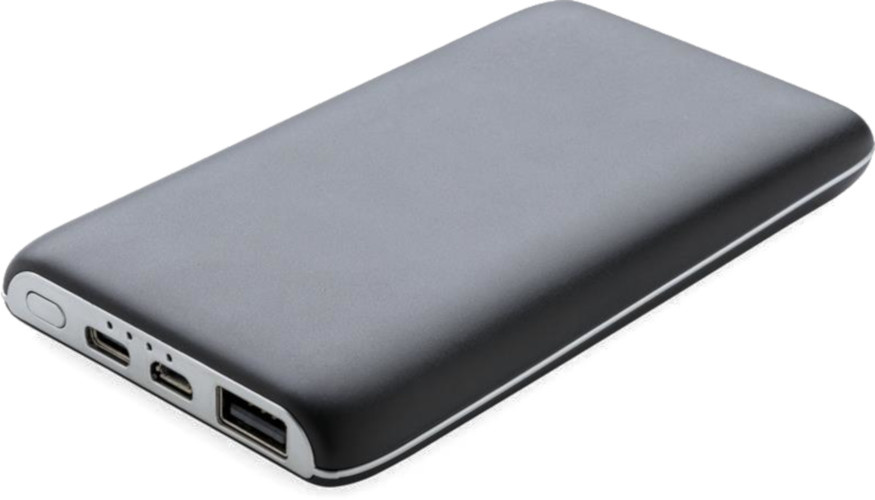 XD Collection powerbank 4000 mah 12,7 x 7,2 cm abs zwart
