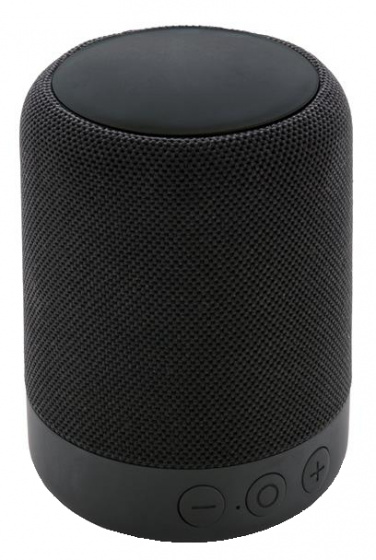 XD Collection speaker funk bleutooth 11,8 cm abs zwart 2 delig