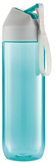 bottle 0Neva.5 litre 22.2 x 6.2 cm turquoise