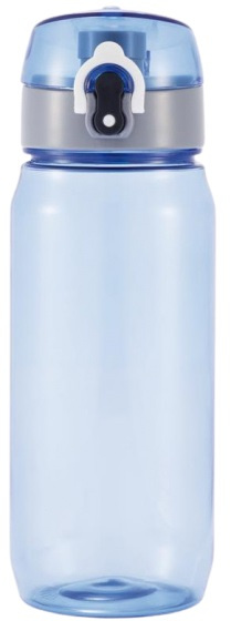 bottle TritanXL 0.8 litre 21 x 7.4 cm blue