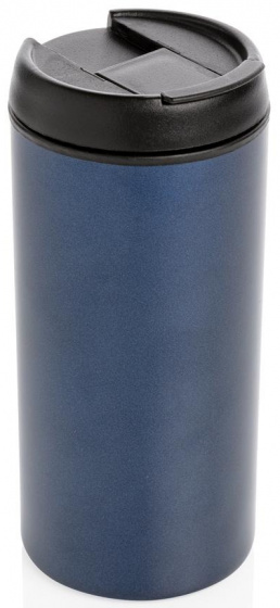 termohrnček Metro 300 ml polypropylén modrý/čierny
