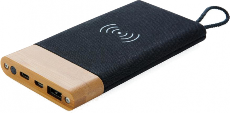 power bench Bamboo X 5000 mAh bamboo black/naturel