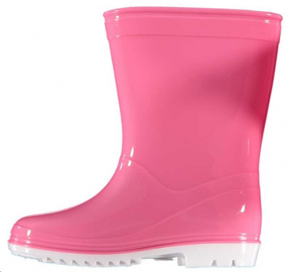 rain boots girls half high rubber pink size 35