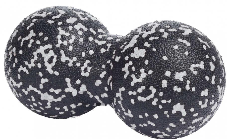 double massage balls black/white 16 cm