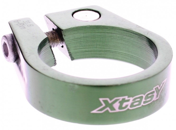 Xtasy zadelpenklem sci 105 31,8 mm groen