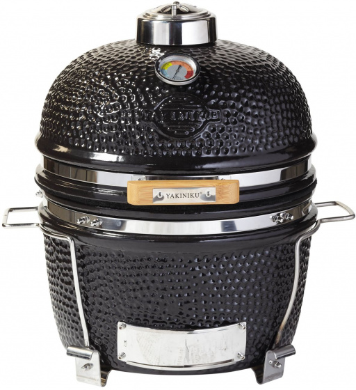 Yakiniku Gril na drevené uhlie Kamado 14 palcový keramický/RVS