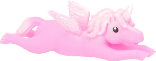 Ylvi vingerkatapult eenhoorn junior 12 x 3,5 cm roze