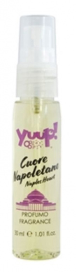 Yuup! psí parfém Naples Heart 30 ml žltý