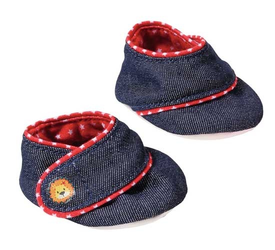 Dolly Moda babyschoentjes blauw 2 stuks