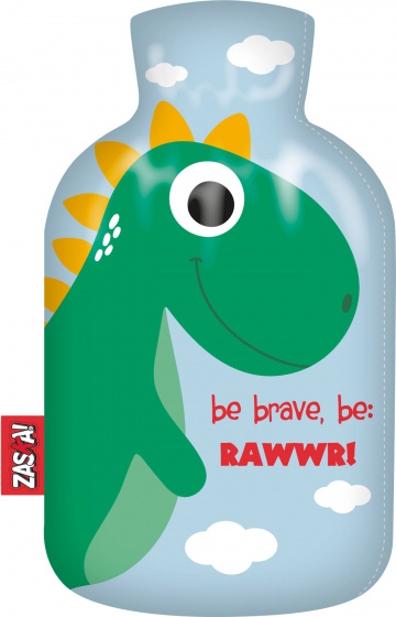 Zaska warmtekruik Dino jongens 2 liter polyester blauw/groen Zaska warmtekruik Dino jongens 2 liter polyester blauw/groen