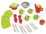 écoiffier 100% Chef: servies set 35-delig écoiffier 100% Chef: servies set 35-delig
