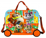 44 Gatti trolleykoffer junior 23 liter ABS/polycarbonaat oranje 44 Gatti trolleykoffer junior 23 liter ABS/polycarbonaat oranje