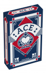 ACE speelkaarten Bridge karton blauw 55-delig ACE speelkaarten Bridge karton blauw 55-delig