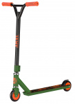 AMIGO Stuntsteppen Army Junior Voetrem Groen/Oranje AMIGO Stuntsteppen Army Junior Voetrem Groen/Oranje