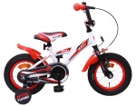 AMIGO Kinder BMX BMX Turbo 12 Inch 19 cm Jongens Terugtraprem Wit AMIGO Kinder BMX BMX Turbo 12 Inch 19 cm Jongens Terugtraprem Wit