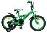 AMIGO Kinder BMX BMX Turbo 16 Inch 23 cm Jongens Terugtraprem Groen AMIGO Kinder BMX BMX Turbo 16 Inch 23 cm Jongens Terugtraprem Groen
