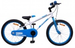 AMIGO Jongensfietsen Cross 20 Inch 24 cm Jongens V-Brakes Wit/Blauw AMIGO Jongensfietsen Cross 20 Inch 24 cm Jongens V-Brakes Wit/Blauw