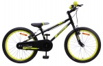 AMIGO Jongensfietsen Cross 20 Inch 24 cm Jongens V-Brakes Zwart/Groen AMIGO Jongensfietsen Cross 20 Inch 24 cm Jongens V-Brakes Zwart/Groen