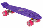 AMIGO skateboard met ledverlichting 55,5 cm paars/roze AMIGO skateboard met ledverlichting 55,5 cm paars/roze