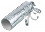 Amscan holographic Streamer junior 12,5 cm papier zilver Amscan holographic Streamer junior 12,5 cm papier zilver