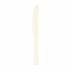 Amscan messen crème 17 cm 20 stuks Amscan messen crème 17 cm 20 stuks