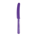 Amscan messen donkerpaars 15 cm 10 stuks Amscan messen donkerpaars 15 cm 10 stuks