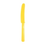 Amscan messen geel 15 cm 10 stuks Amscan messen geel 15 cm 10 stuks