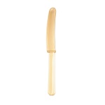 Amscan messen goud 15 cm 10 stuks Amscan messen goud 15 cm 10 stuks