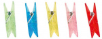 Amscan mini-wasknijpers metallic 3,4 cm 20 stuks Amscan mini-wasknijpers metallic 3,4 cm 20 stuks