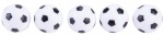 Angel Sports Tafelvoetbalballetjes Zwart Wit 5 Stuks Angel Sports Tafelvoetbalballetjes Zwart Wit 5 Stuks